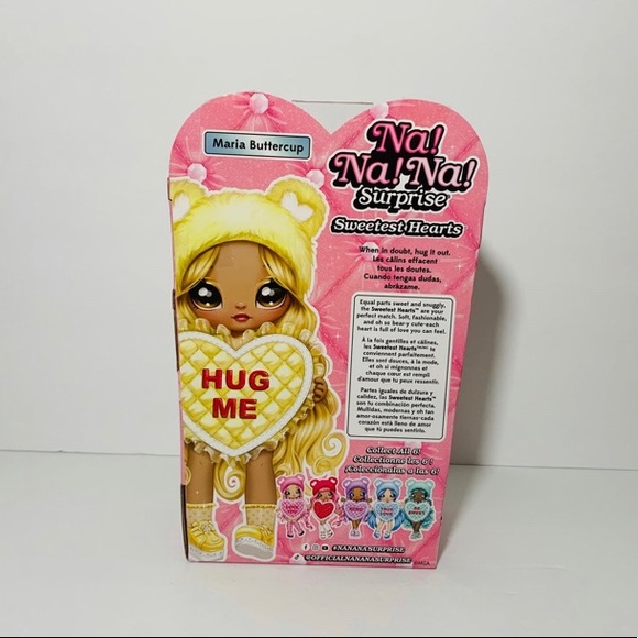 🆕Na Na Na Surprise Maria Buttercup Yellow Teddy Bear-Inspired 7.5" Fashion Doll - Picture 5 of 8